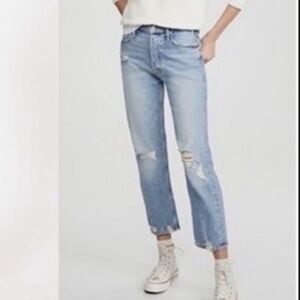 MOTHER Tomcat straight leg jean, Size 25